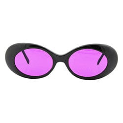 kels black purple sunglasses