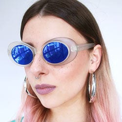 kels frost blue sunglasses