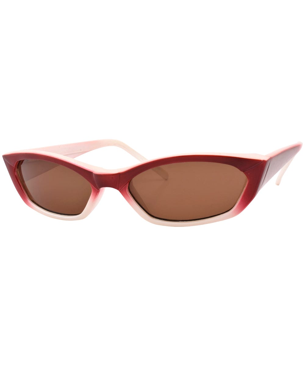 kevin red sunglasses