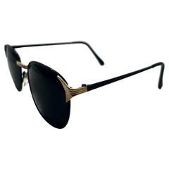 KIKO Gold / Super Dark Classic Sunglasses-Giant Vintage Eyewear