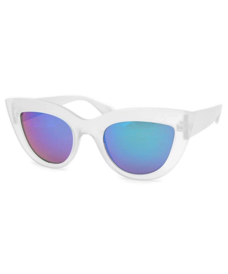 kizzy frost aqua sunglasses