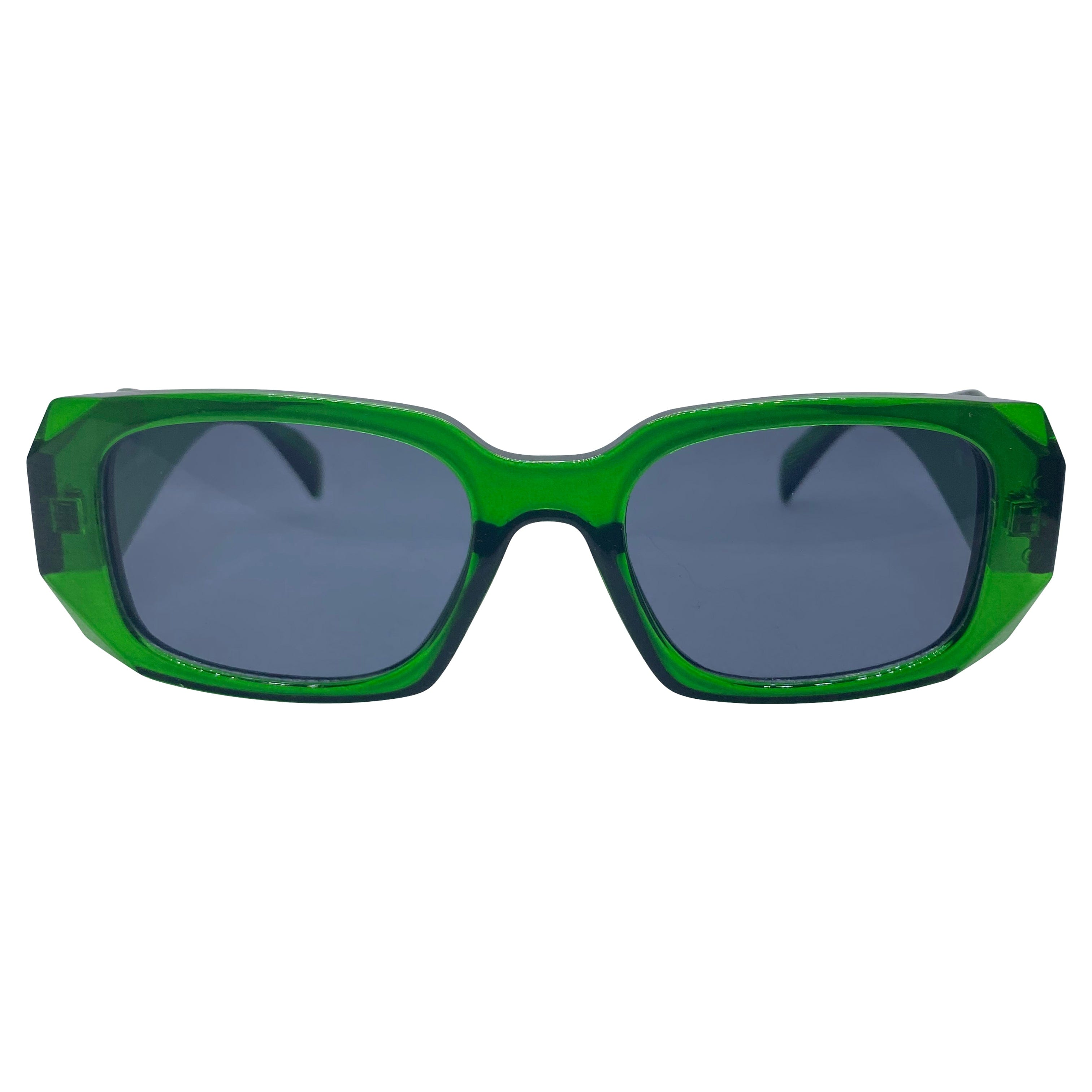 KNIGHT Green/SD Square Sunglasses