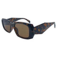 KNIGHT Tortoise Square Sunglasses-Giant Vintage Eyewear