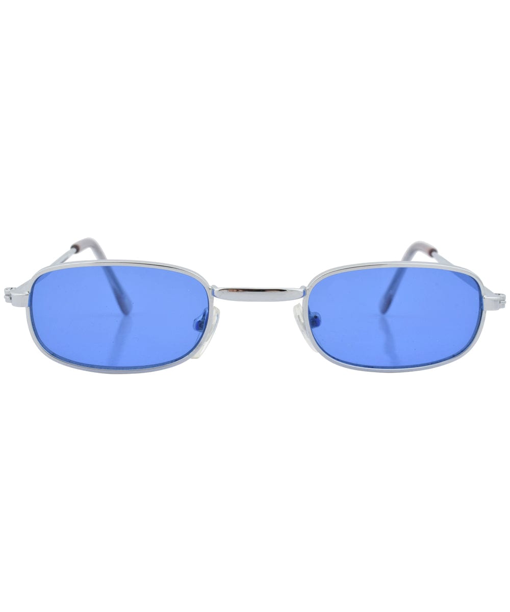 laddy blue silver sunglasses