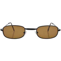 laddy brown black sunglasses