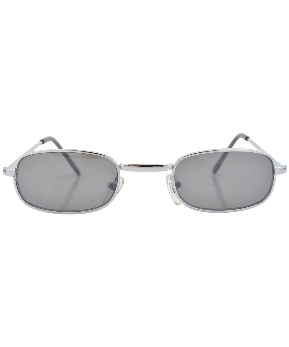 laddy silver smoke sunglasses