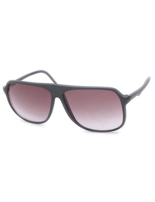landau matte black sunglasses