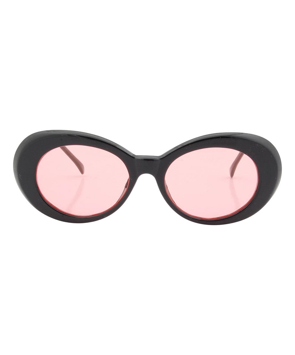 layne black pink sunglasses