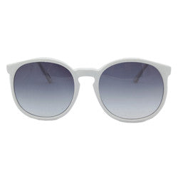 la favorita white sunglasses