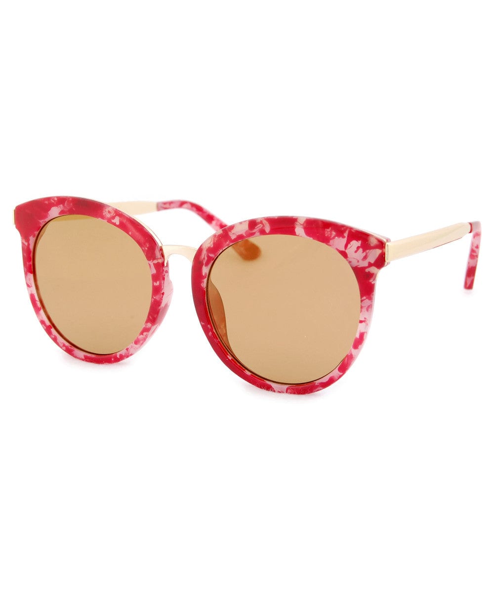 leora red sunglasses