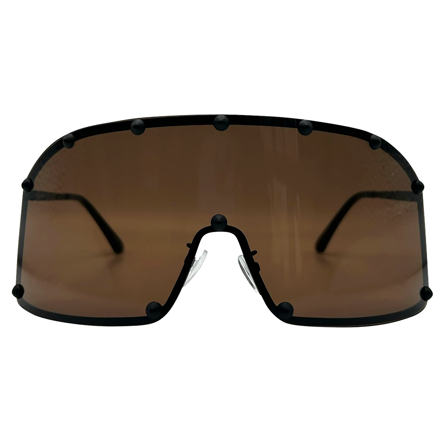 LIFEGUARD Shield SunglassesBrown-Giant Vintage Eyewear
