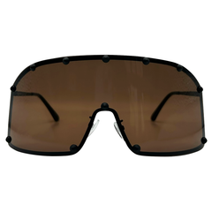 LIFEGUARD Shield SunglassesBrown-Giant Vintage Eyewear
