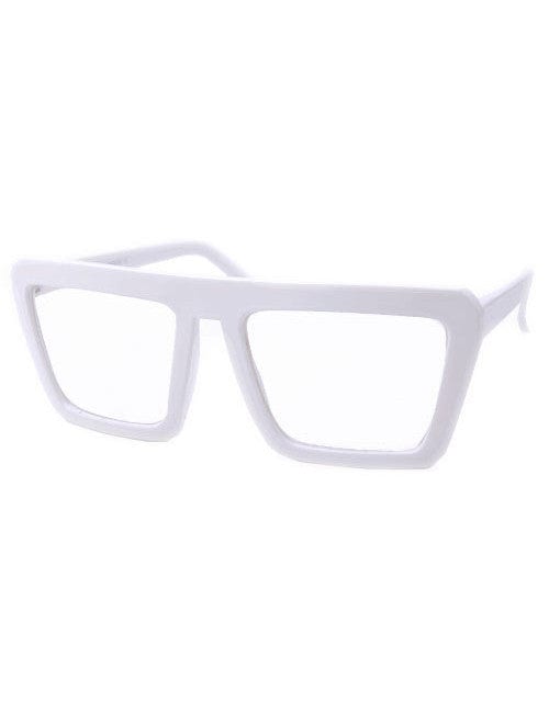 lil drama white sunglasses