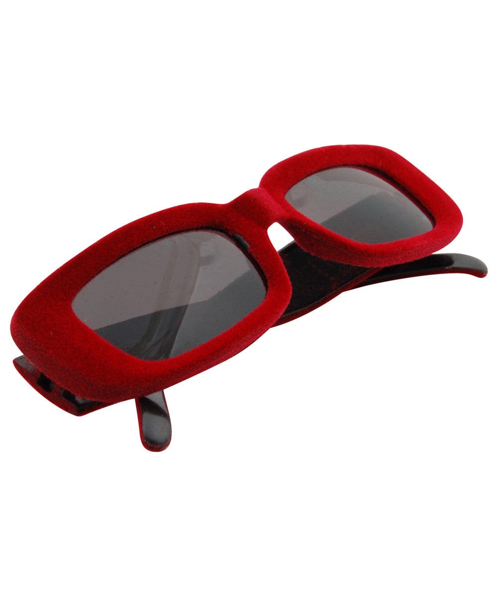 lil softee red sunglasses