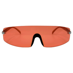 LIMEADE Rimless Shield SunglassesRed-Giant Vintage Eyewear
