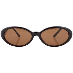 loopy black brown sunglasses