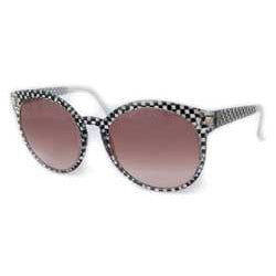 lotte crystal black gradient sunglasses