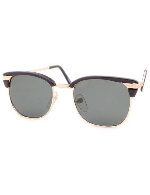 louis black gold sunglasses