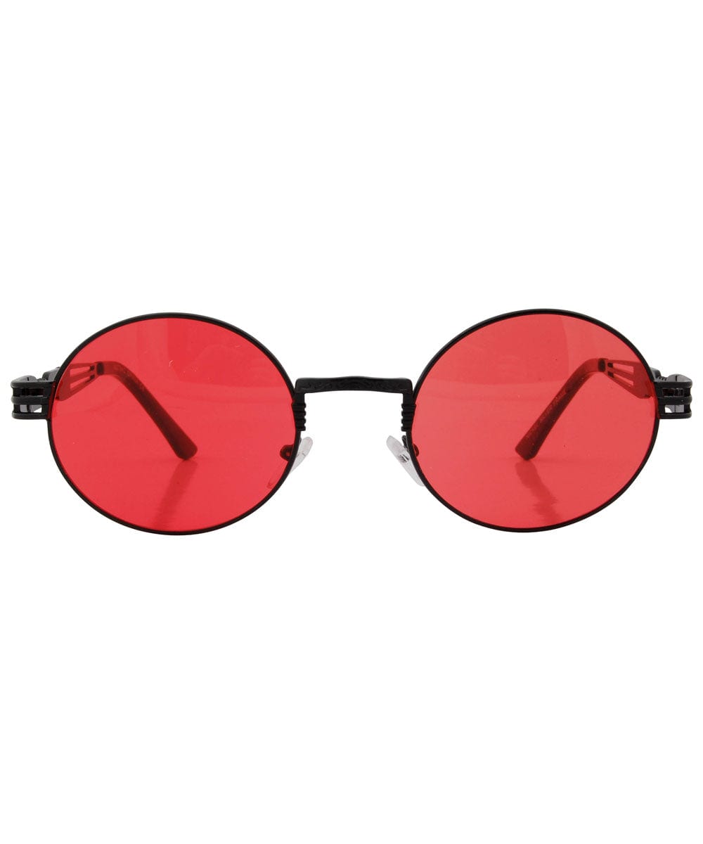luvah red black sunglasses