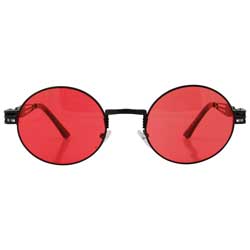 luvah red black sunglasses