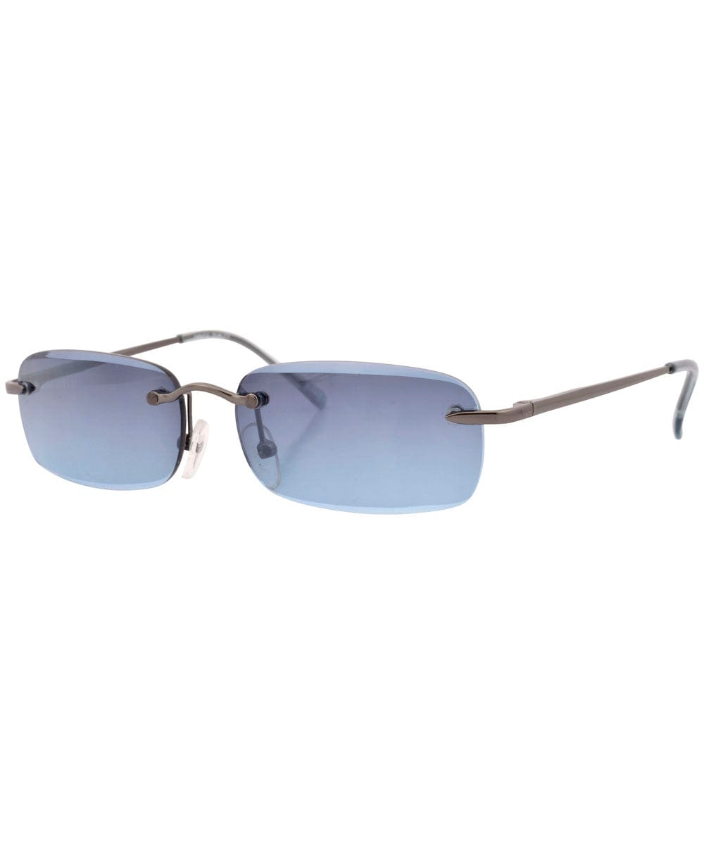 luxury blue sunglasses