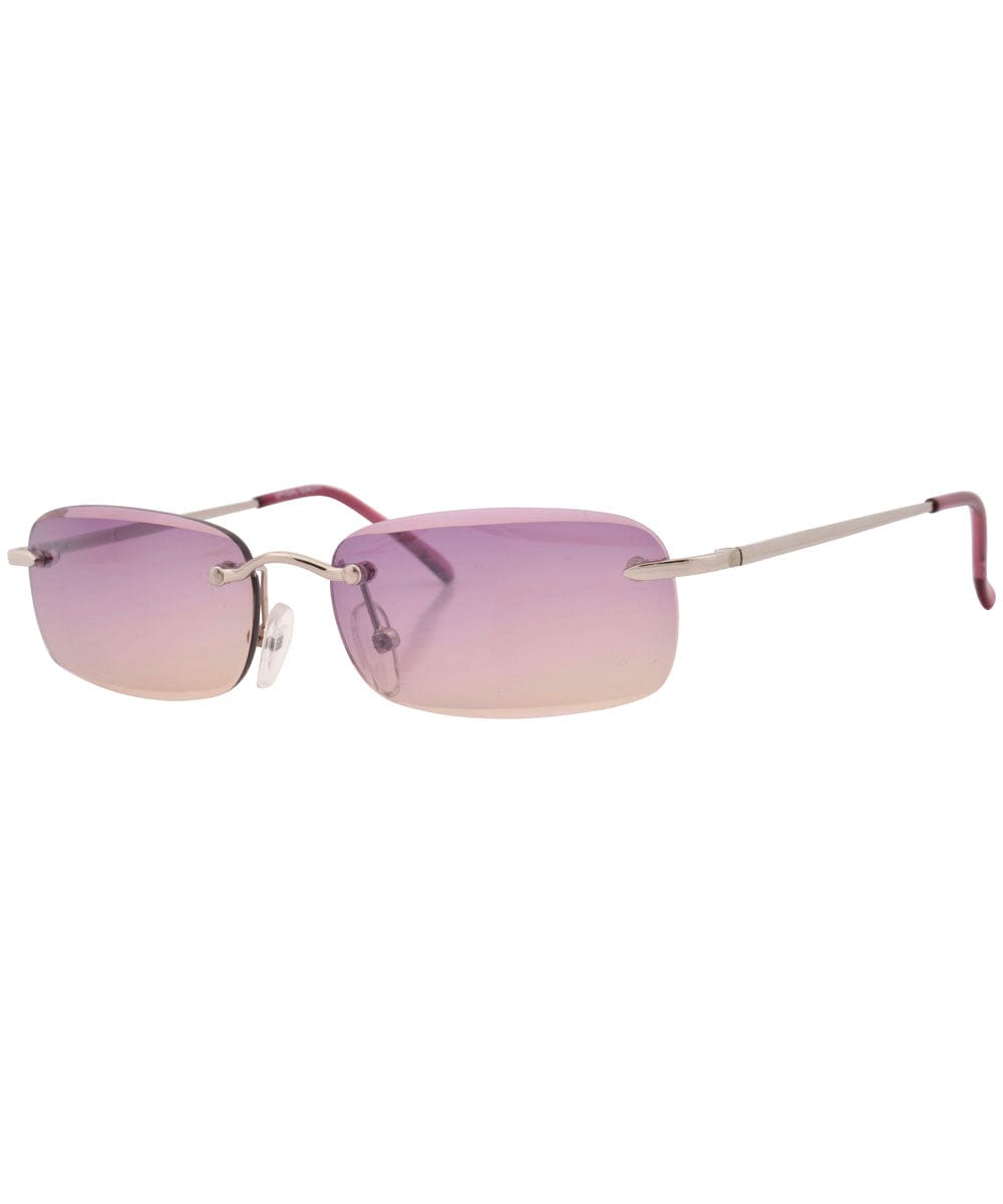 luxury purple sunglasses