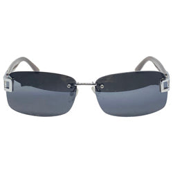 MADE Silver Smoke-Giant Vintage Eyewear