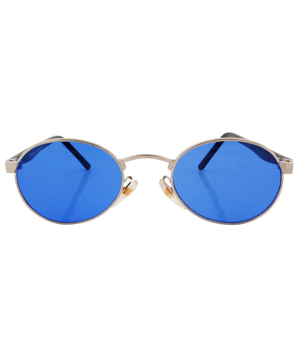 mally blue silver sunglasses