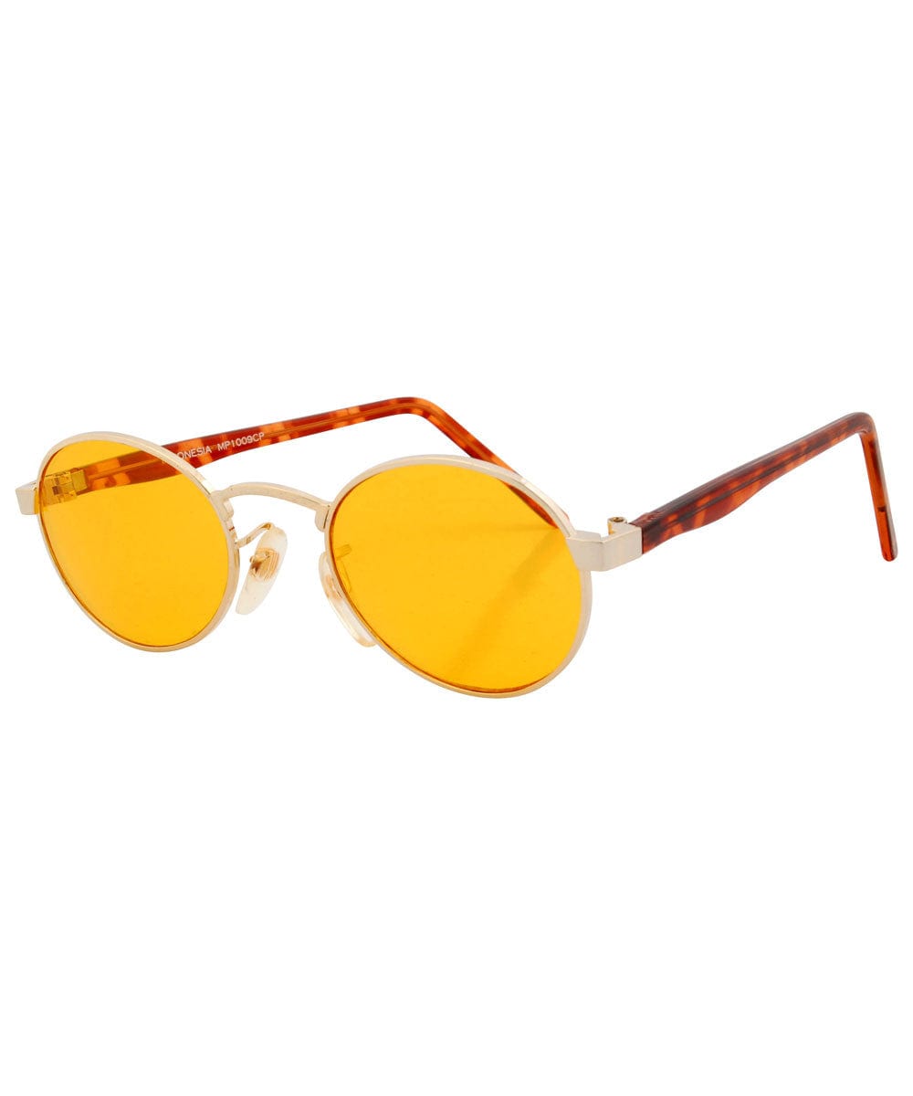 mally yellow gold sunglasses