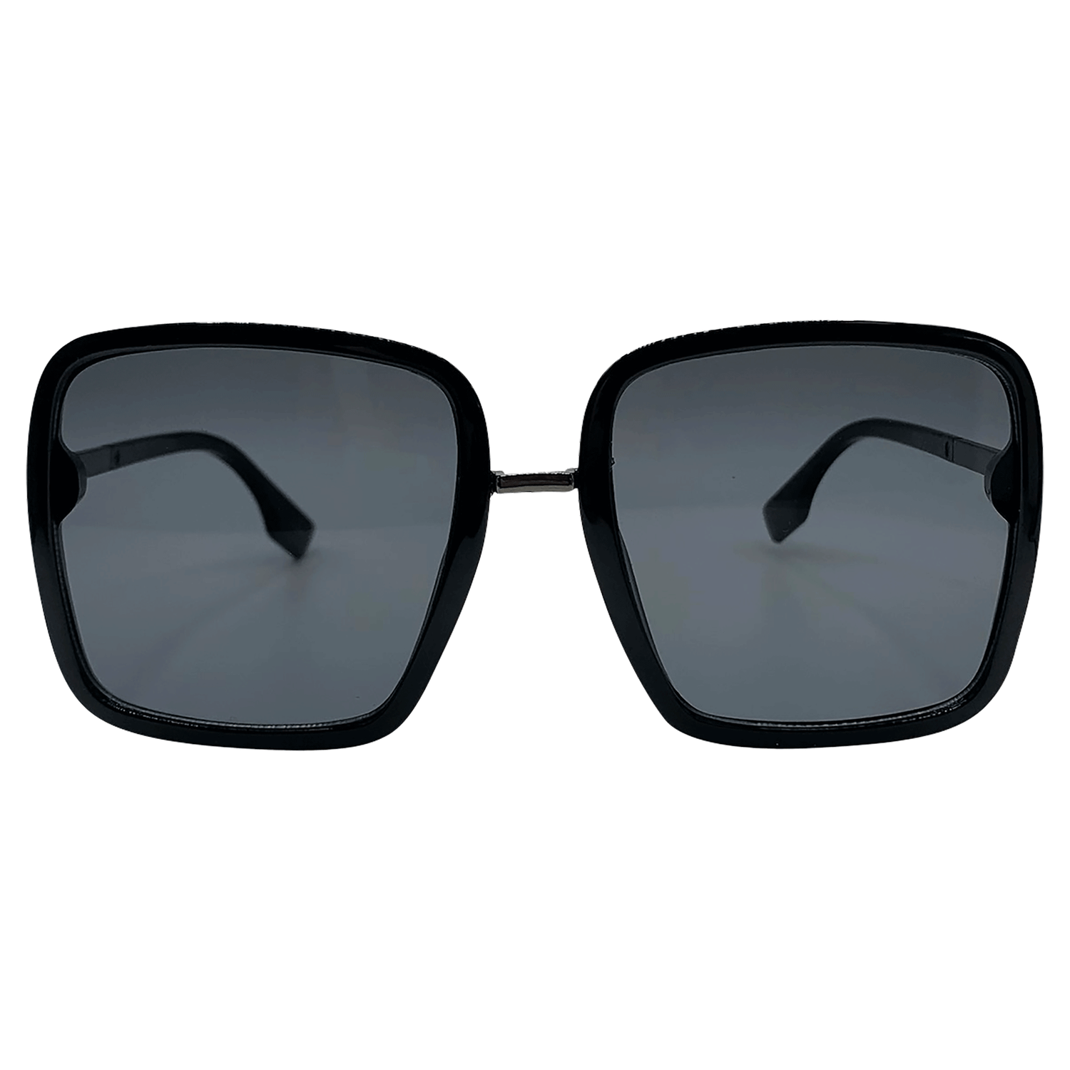 MANIFEST 70s Retro Oversized SunglassesBlack / Super Dark-Giant Vintage Eyewear