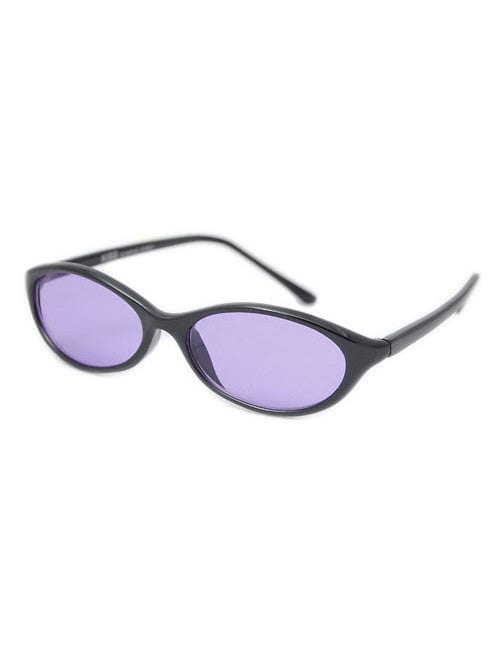 mari black purple sunglasses