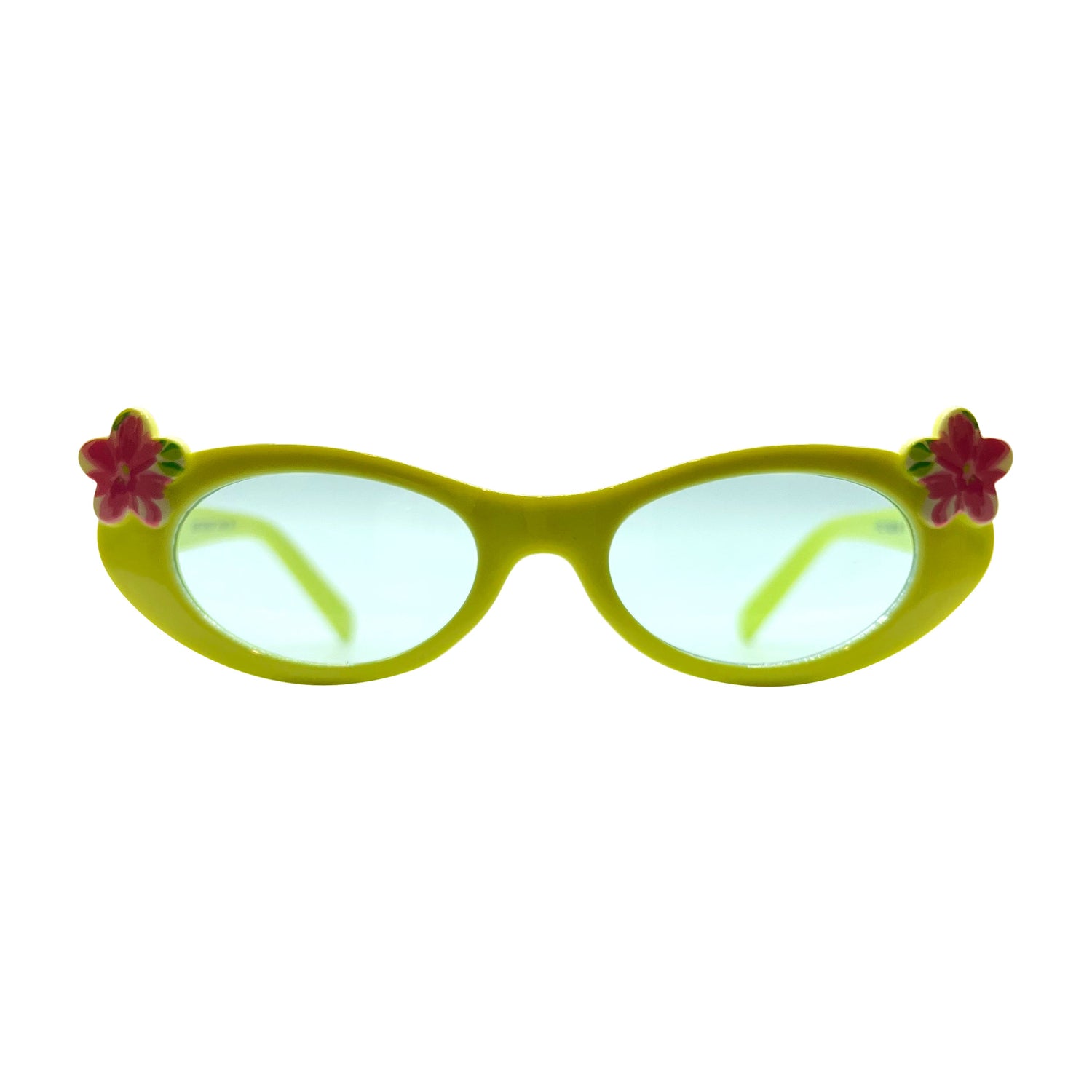 Kids ⭐️ MAUI Green Cat-Eye-Giant Vintage Eyewear