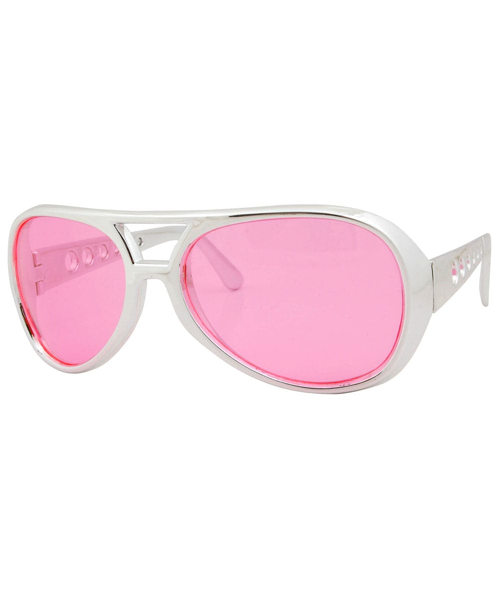 melvis pink sunglasses