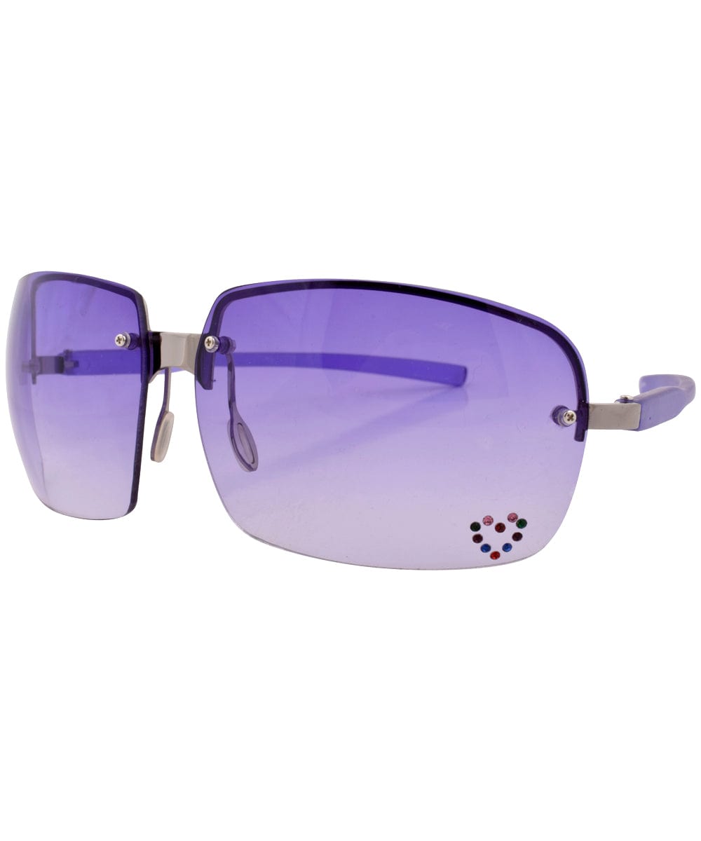mercy purple sunglasses