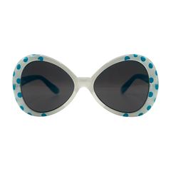 Kids ⭐️ MICKIE IndieWhite/Blue-Giant Vintage Eyewear