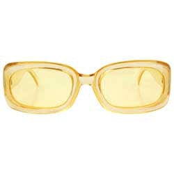 milky yellow sunglasses
