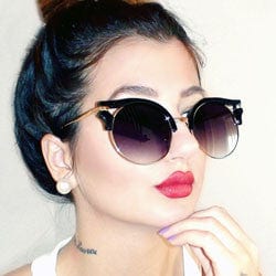 mimi black sunglasses