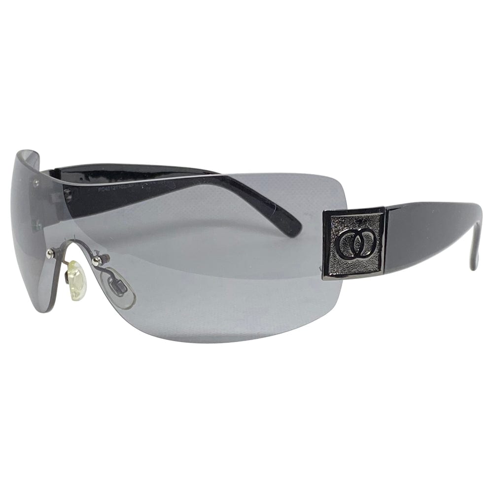 Chanel CHANEL 5085 C716 8G Mask White Sunglasses Vintage 00s