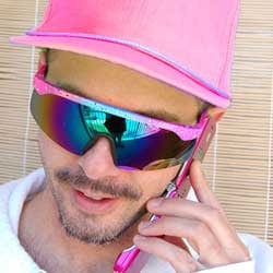 monsoon blue pink sunglasses