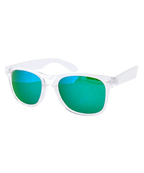 monty crystal green sunglasses