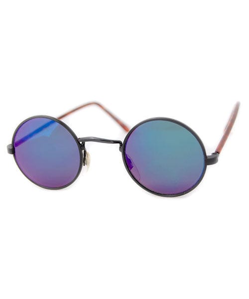 moon black blue sunglasses