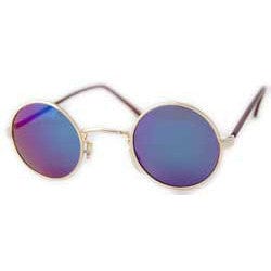 moon gold blue sunglasses