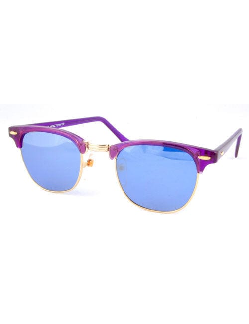 soho purple blue sunglasses