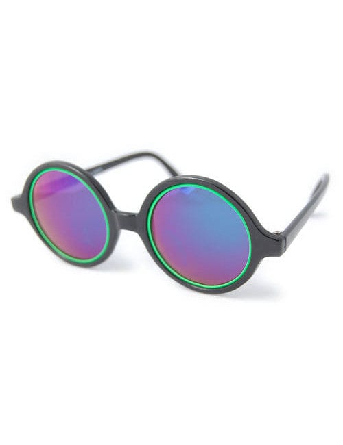 bomp green sunglasses