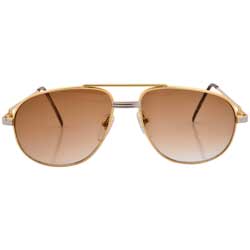 narcos gold brown sunglasses