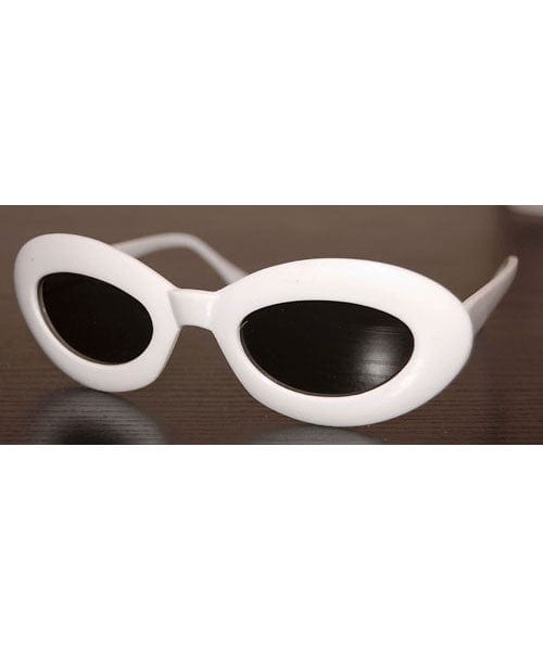 object white sunglasses