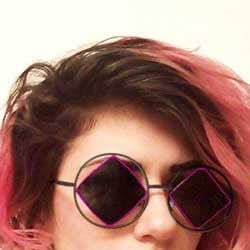 obscura pink diamond sunglasses