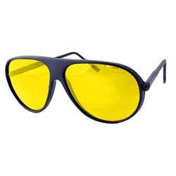 ogle black yellow sunglasses