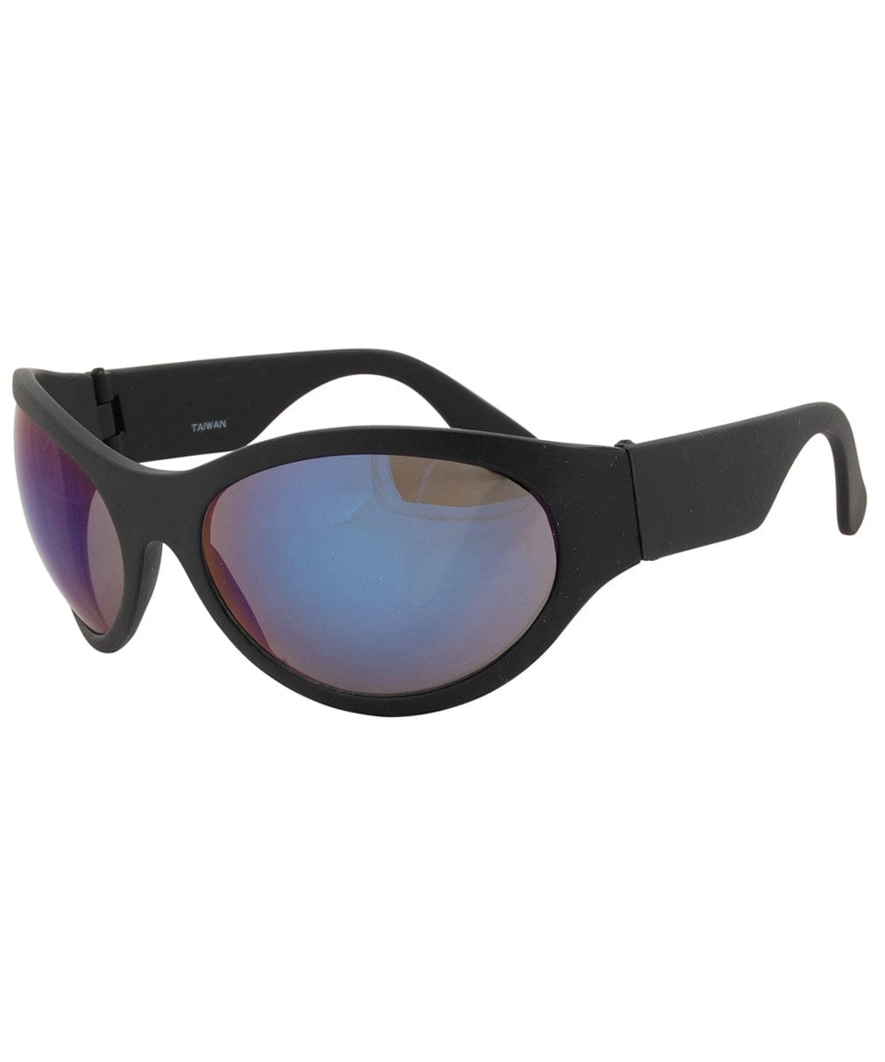 oh yeah matte black sunglasses