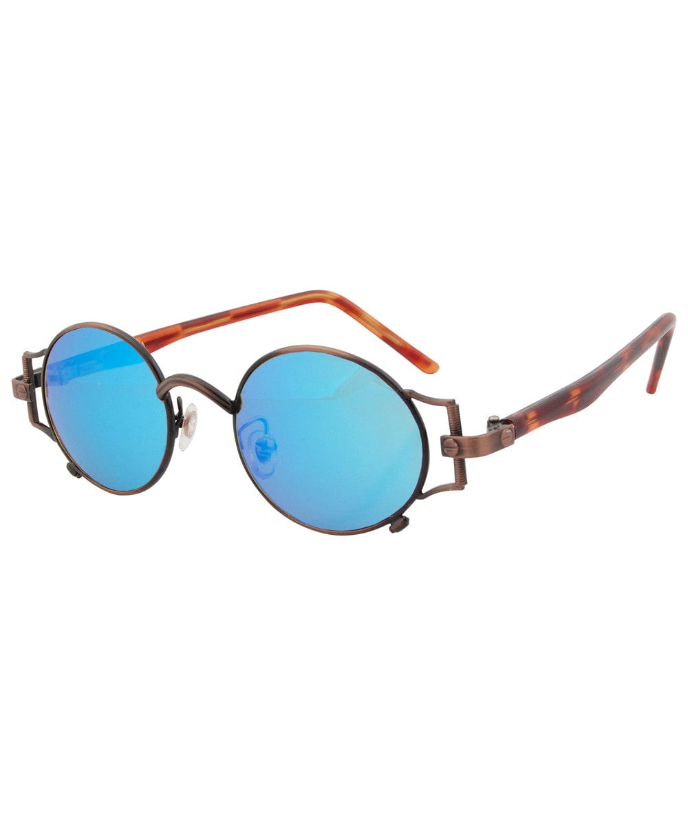 opioid copper blue sunglasses